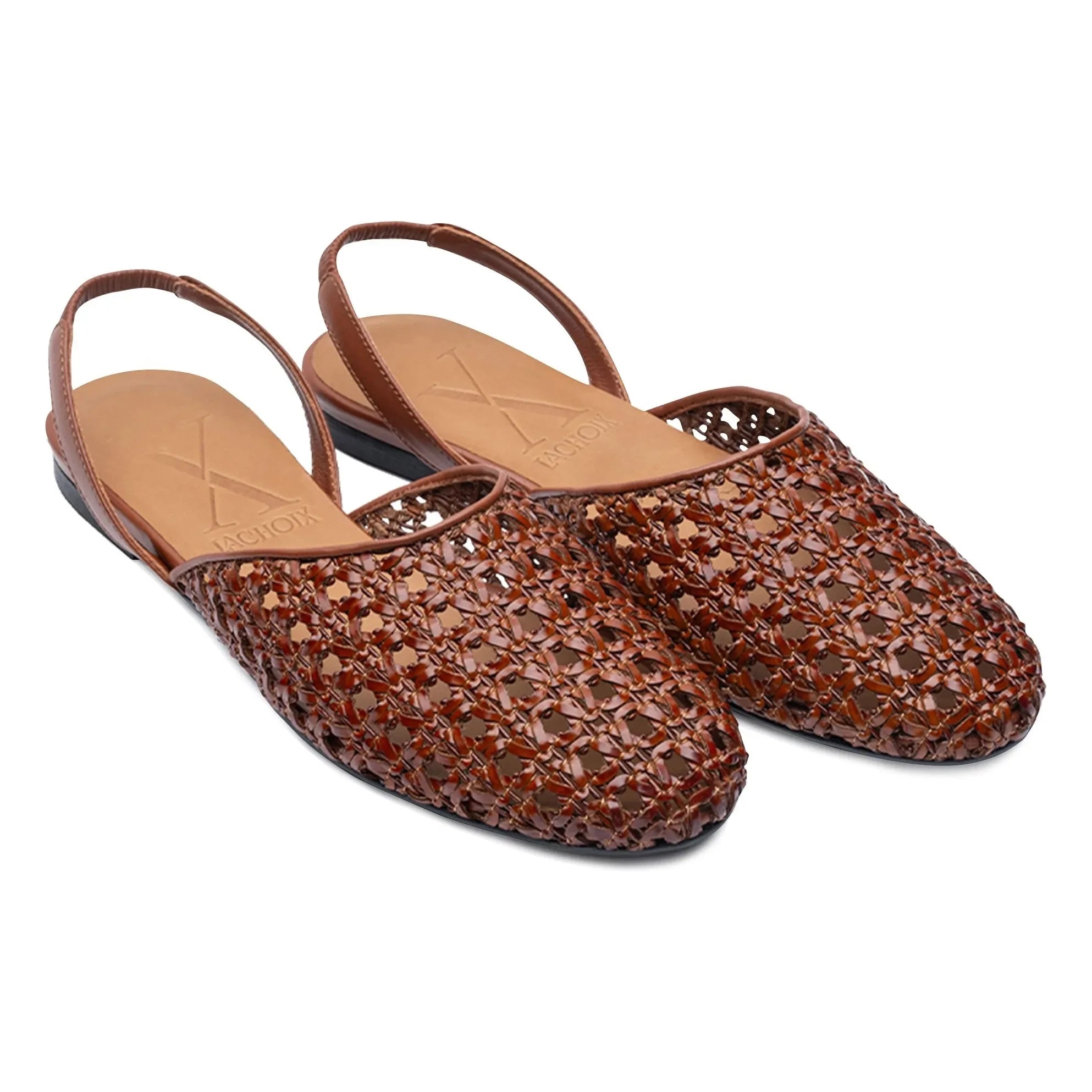 Lachoix - Zapatos Lucca Slingback | Marrón