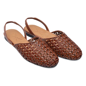 Lachoix - Zapatos Lucca Slingback | Marrón