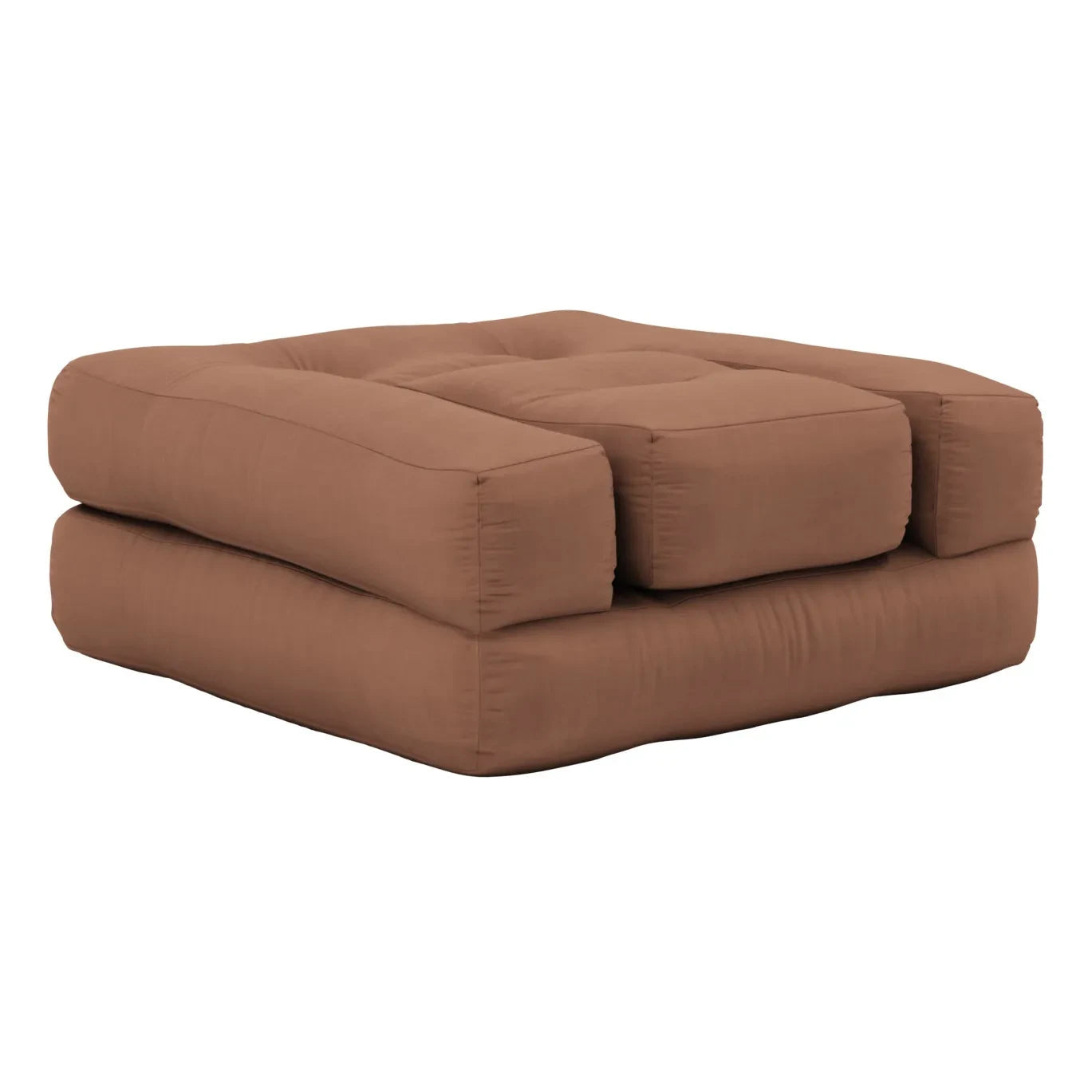 Karup Design - Puf cúbico para niños | Marrón