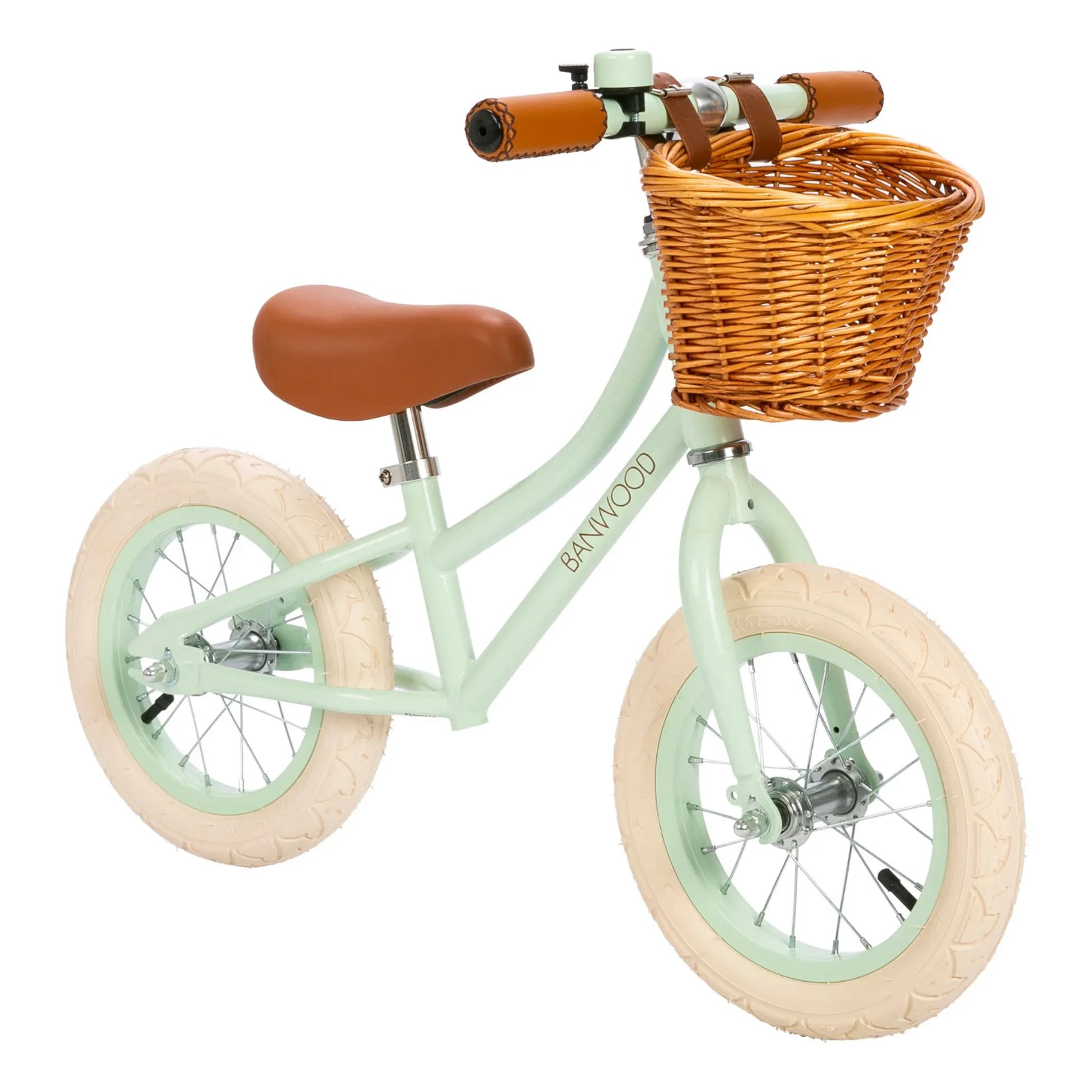 Banwood - Bicicleta sin Pedales First Go 12" | Verde Menta
