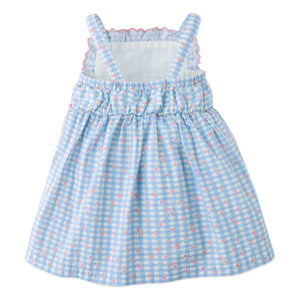 Gingersnaps - Vestido azul empolvado con lazos