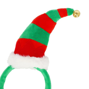 Legami - Diadema de Navidad Sombrero de Elfo - Diadema de Fiesta