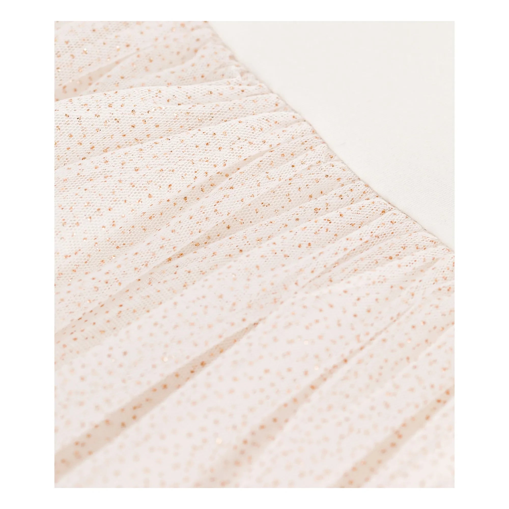 Petit Bateau - Vestido de algodón orgánico Boll | Crema