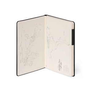 Legami - Lined Defter ile Monochrome Yumuşak Kılıf - Black Suit - My Defter