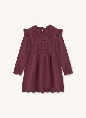 Fliink - Alilly Vestido de Punto | Burdeos
