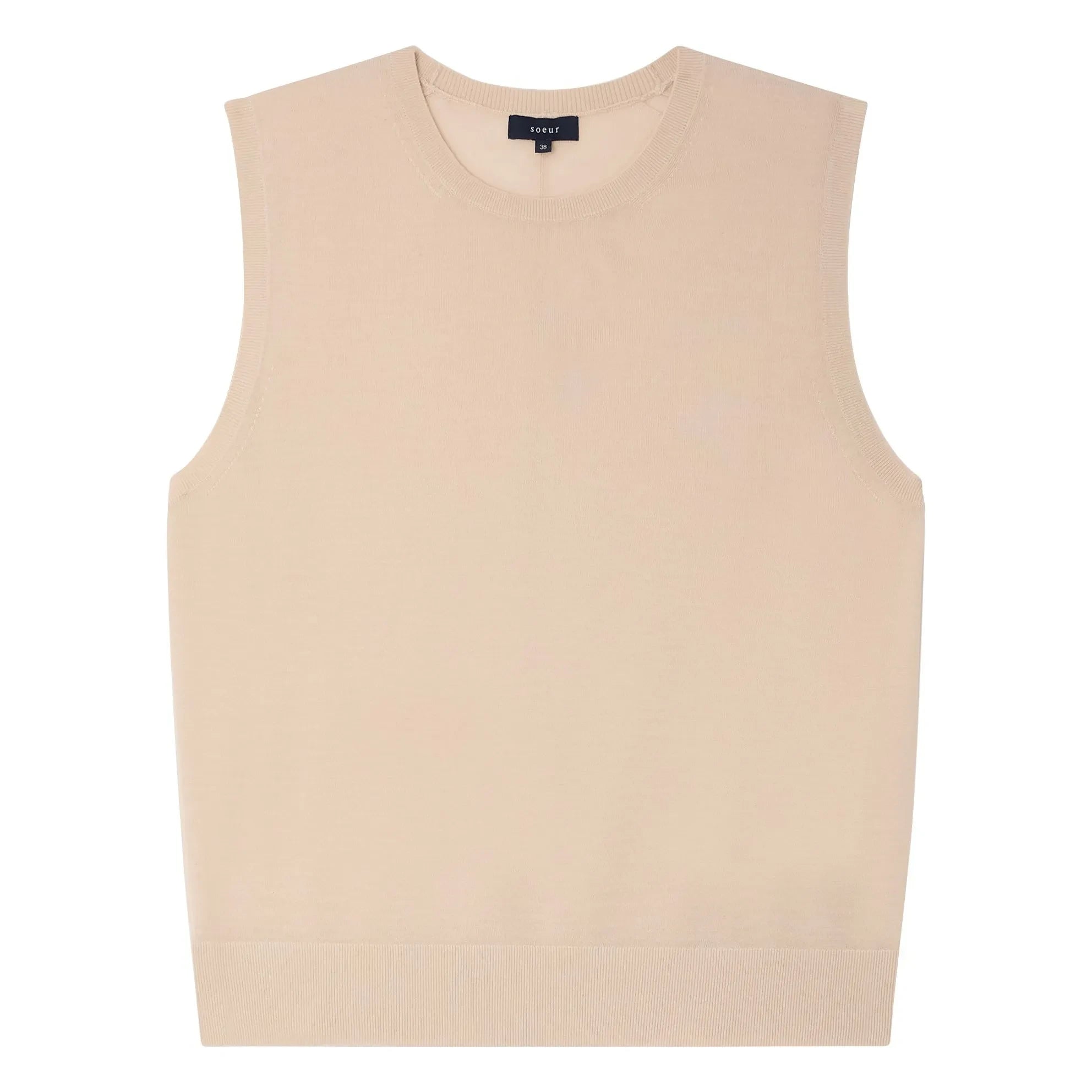 Soeur - Jersey sin mangas Fergie | Rosa empolvado