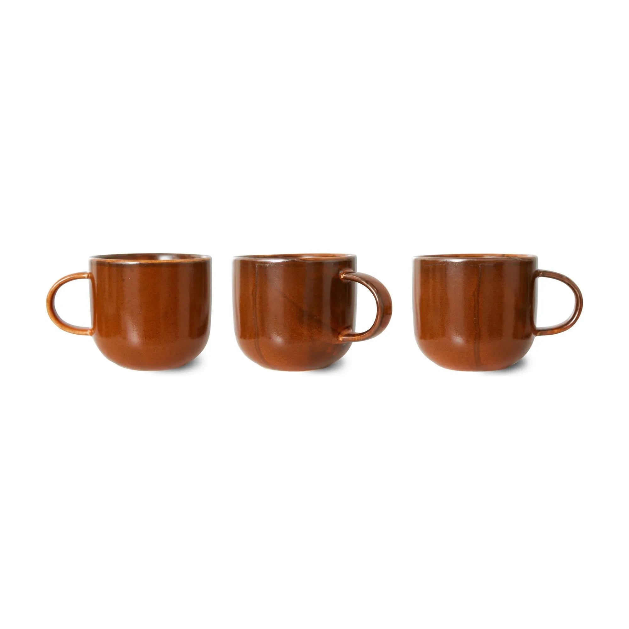 HKliving - Taza de cerámica Chef | Terracota