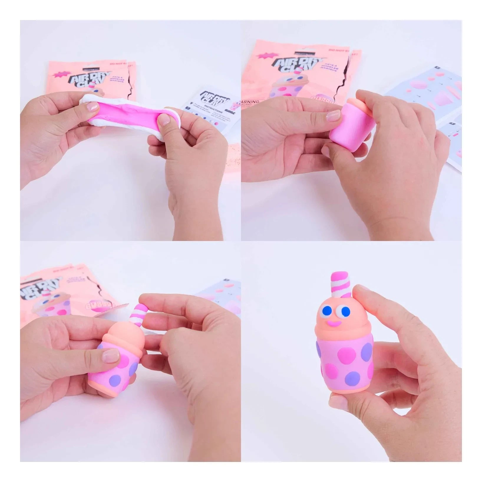 Omy - Kit de Arcilla para Modelar Endurecible - Burbuja