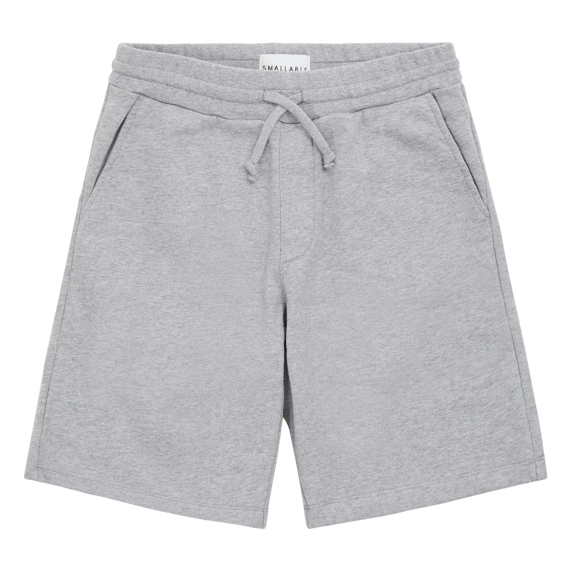 Smallable Kid - Milo Shorts de algodón orgánico | Gris jaspeado