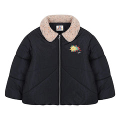 Jelly Mallow - Chaqueta acolchada con estrellas | Negro