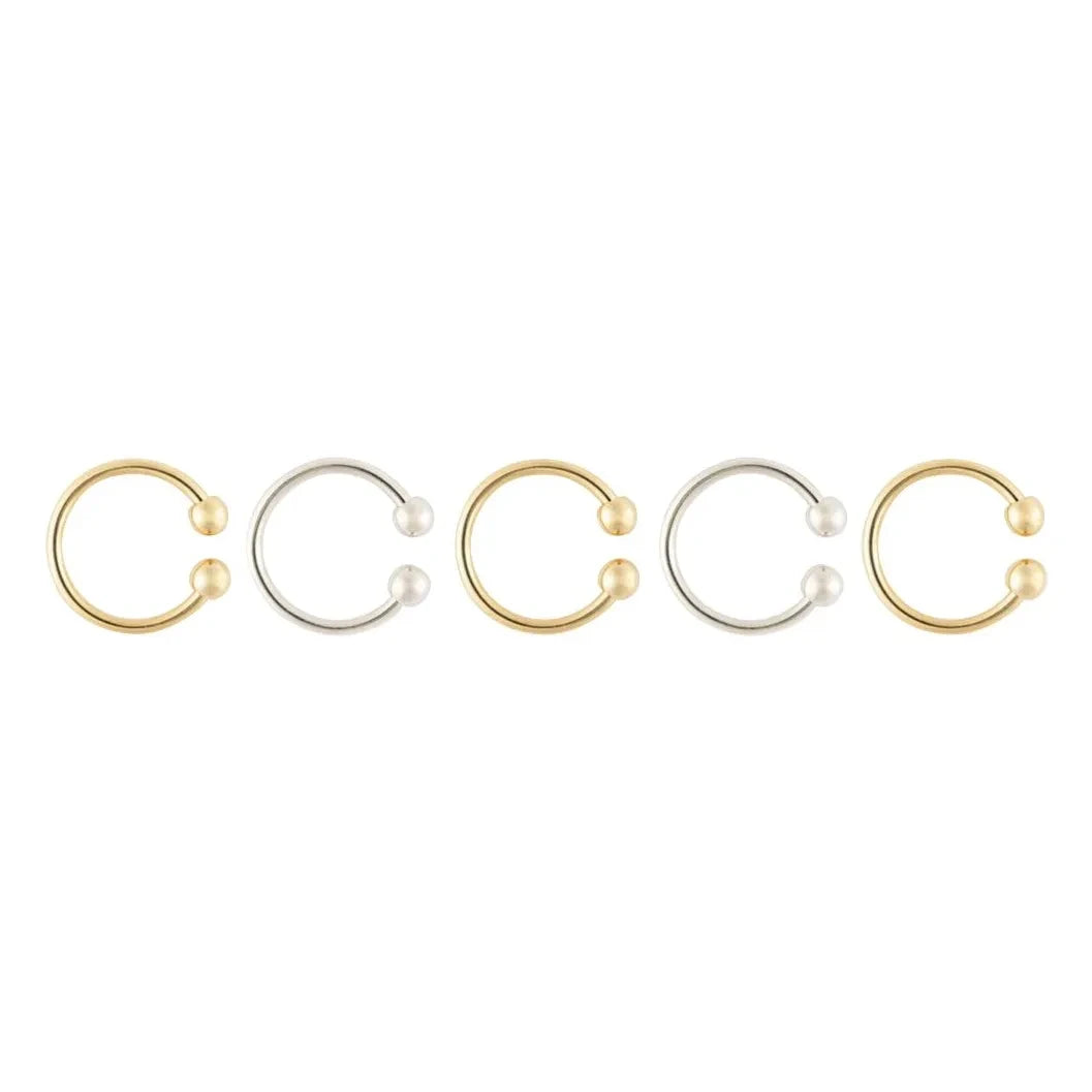 Sigal - Isis Earcuff | Oro/Plata