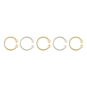 Sigal - Isis Earcuff | Oro/Plata