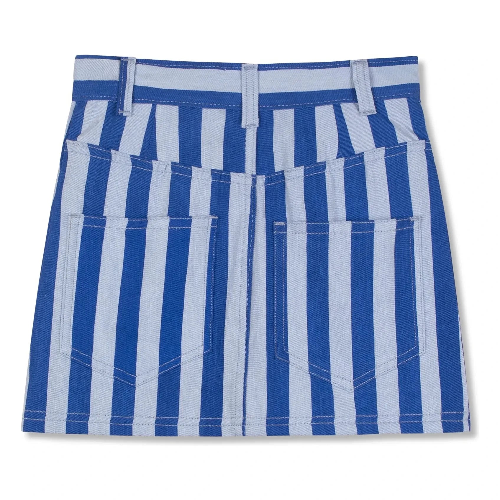 Wynken - Falda a rayas | Azul