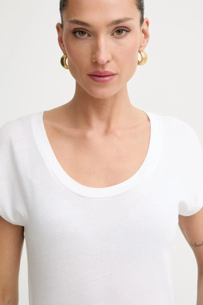 Camiseta de algodón para mujer Marc O'Polo