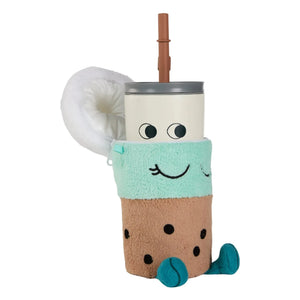 Asobu - Vaso Térmico con Funda Extraíble Tipo Gorro | Azul
