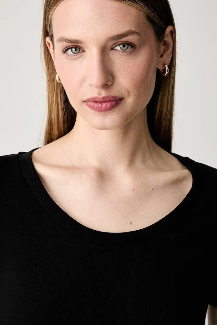 Weekend Max Mara camiseta de mujer básica de algodón y elastano WKDMULTIJ