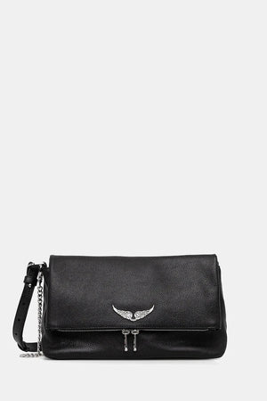Bolso de piel granulada ROCKY II de ZADIG&VOLTAIRE