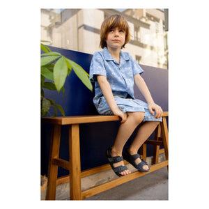 Louis Louise - Bermudas vaqueras Soho Hawaii | Azul Claro