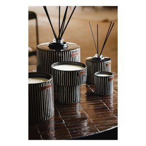 Côté Bougie - Cuenco con estampado de cebra - Mandarin Majorelle