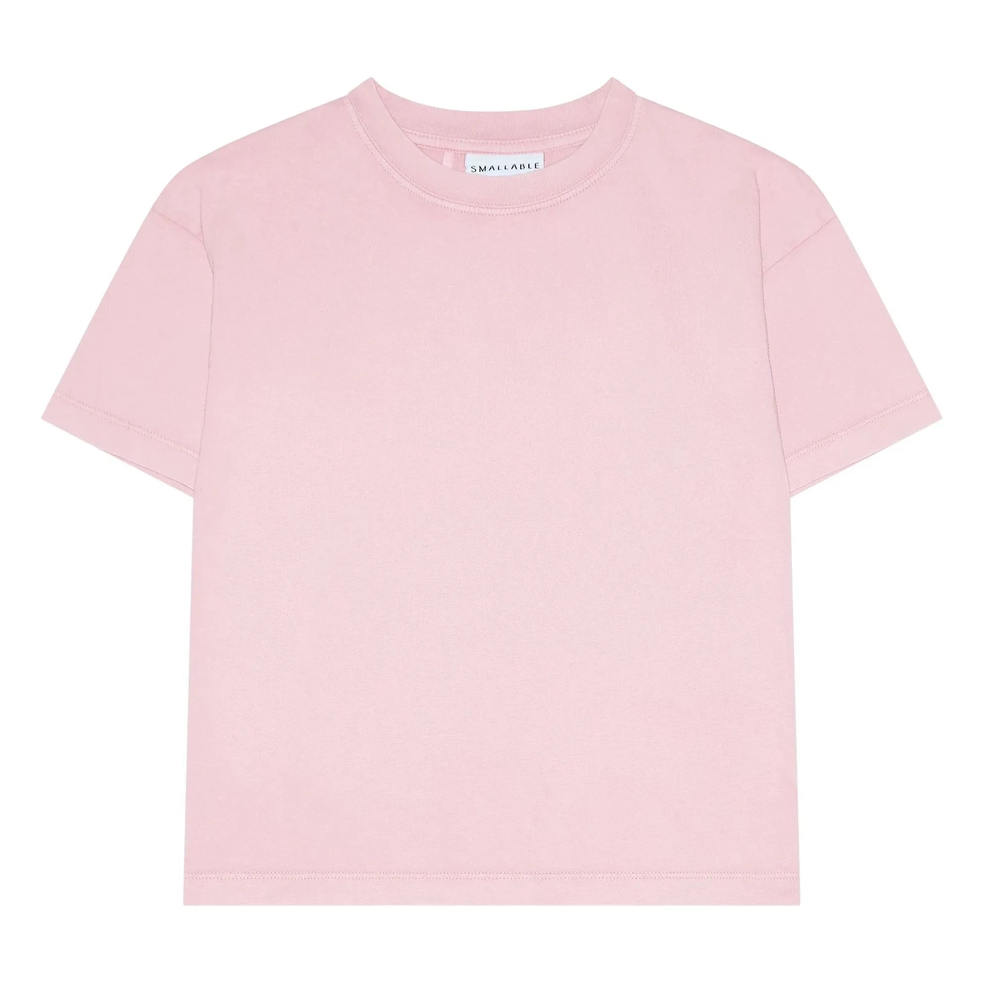 Smallable Kid - Camiseta Liv Algodón orgánico | Rosa empolvado