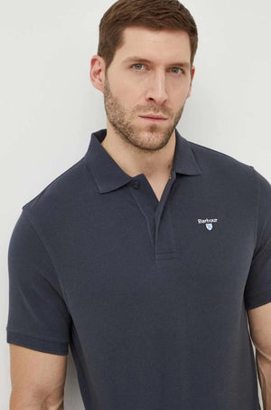 Camiseta de algodón para hombre con cuello Barbour ESSENTIALS