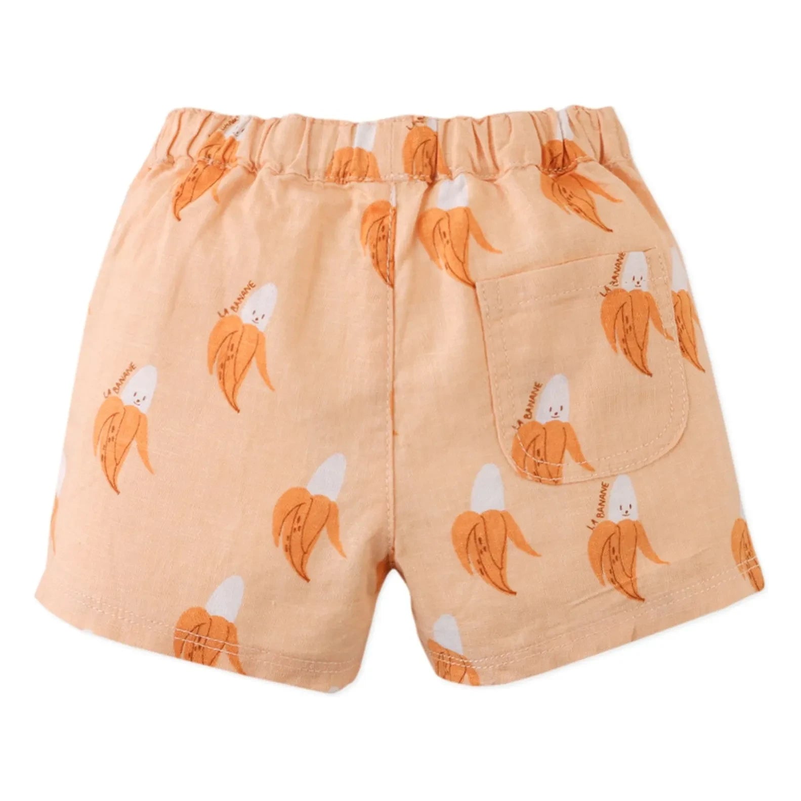 Gingersnaps - Shorts de lino Thomas Banana | Naranja