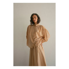 THEAVANT - Camisa Voile de Algodón Vintage | Ámbar