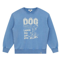 Hundred Pieces - Sweat Ryde God Town Algodón orgánico | Azul marino