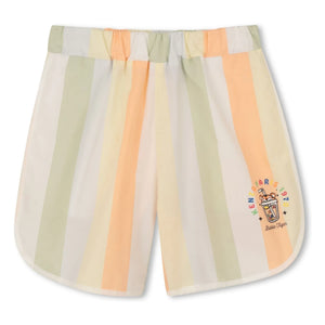 Kenzo - Happy Sweet Pantalón corto a rayas | Amarillo pálido