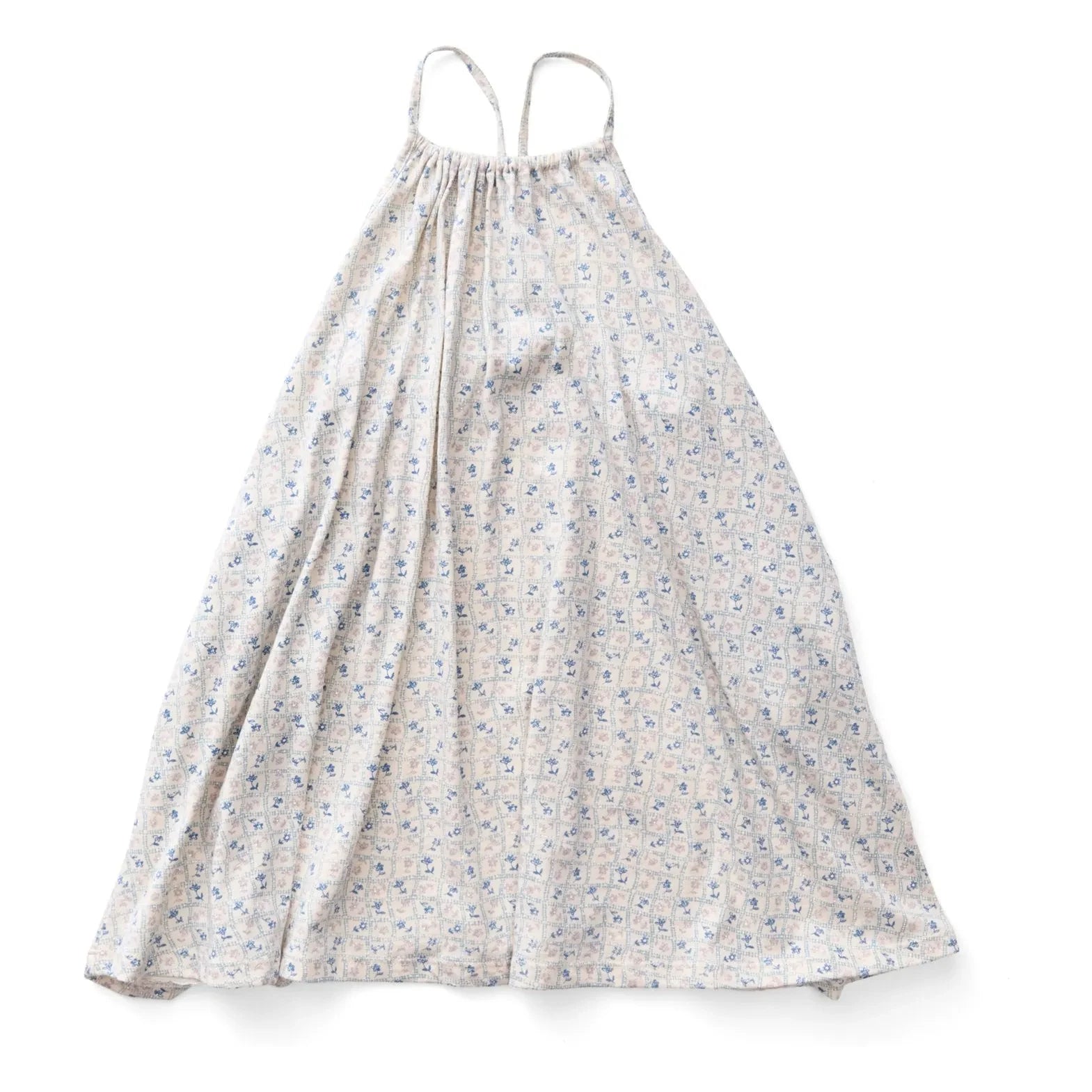 Soor Ploom - Vestido de algodón orgánico Loop Fleurie | Crudo