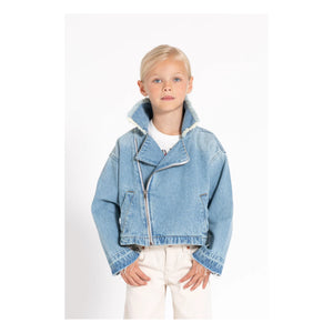 Finger in the nose - Chaqueta Flavy | Denim descolorido