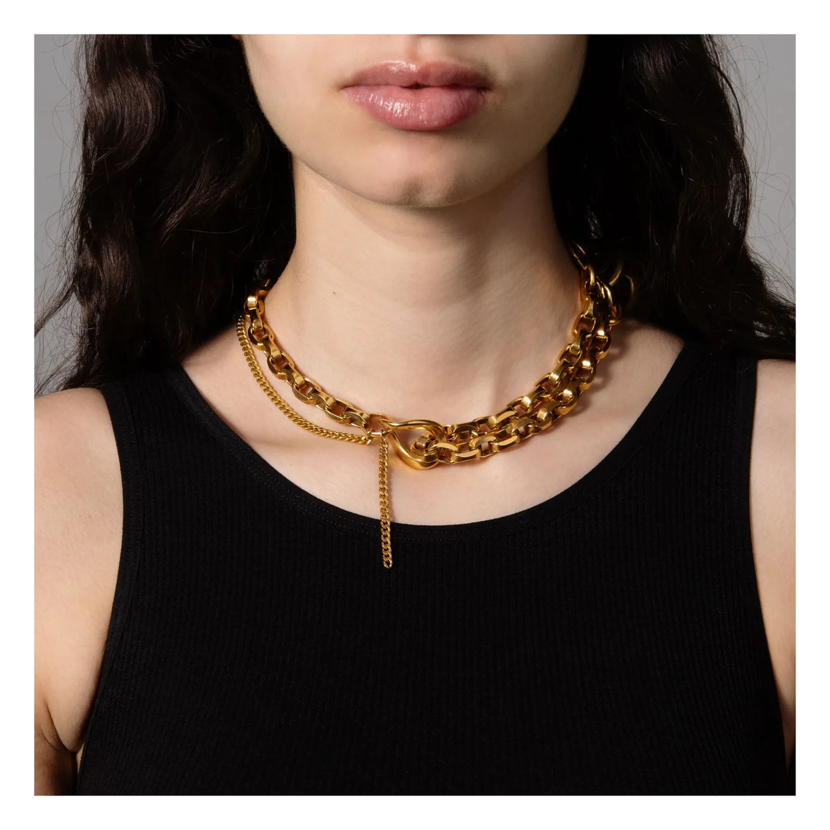 Perrine Taverniti - Exclusiva Perrine Taverniti x Smallable - Collar Corbatas | Dorado