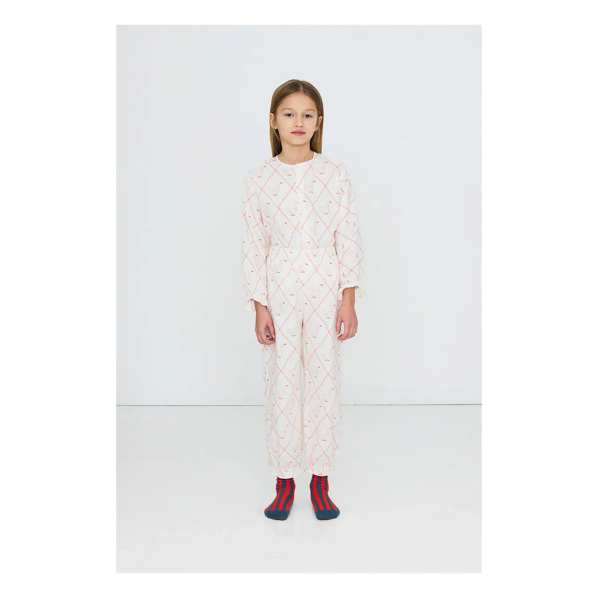 Tinycottons - Pijama "Gansos" | Blanco