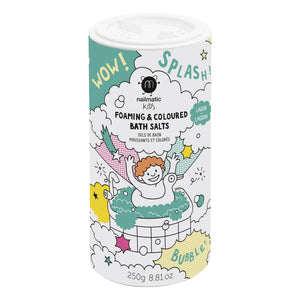 Nailmatic Kids - Sales de Baño Efervescentes y Coloridas Lagoon - 250g | Verde