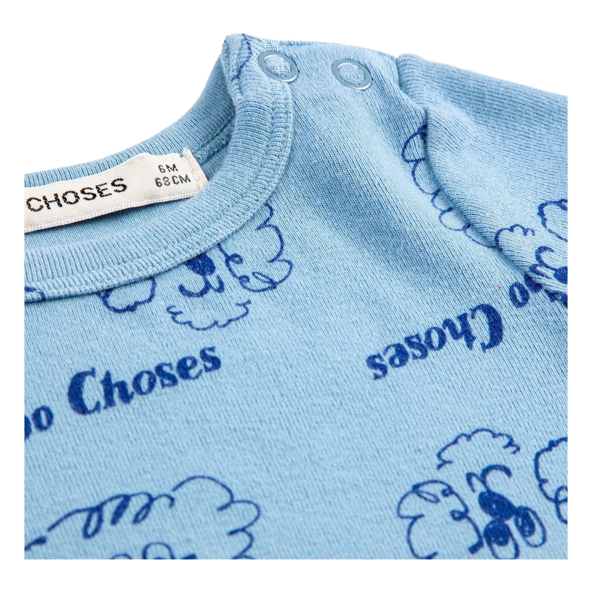 Bobo Choses - Body Dogs Algodón Orgánico | Azul