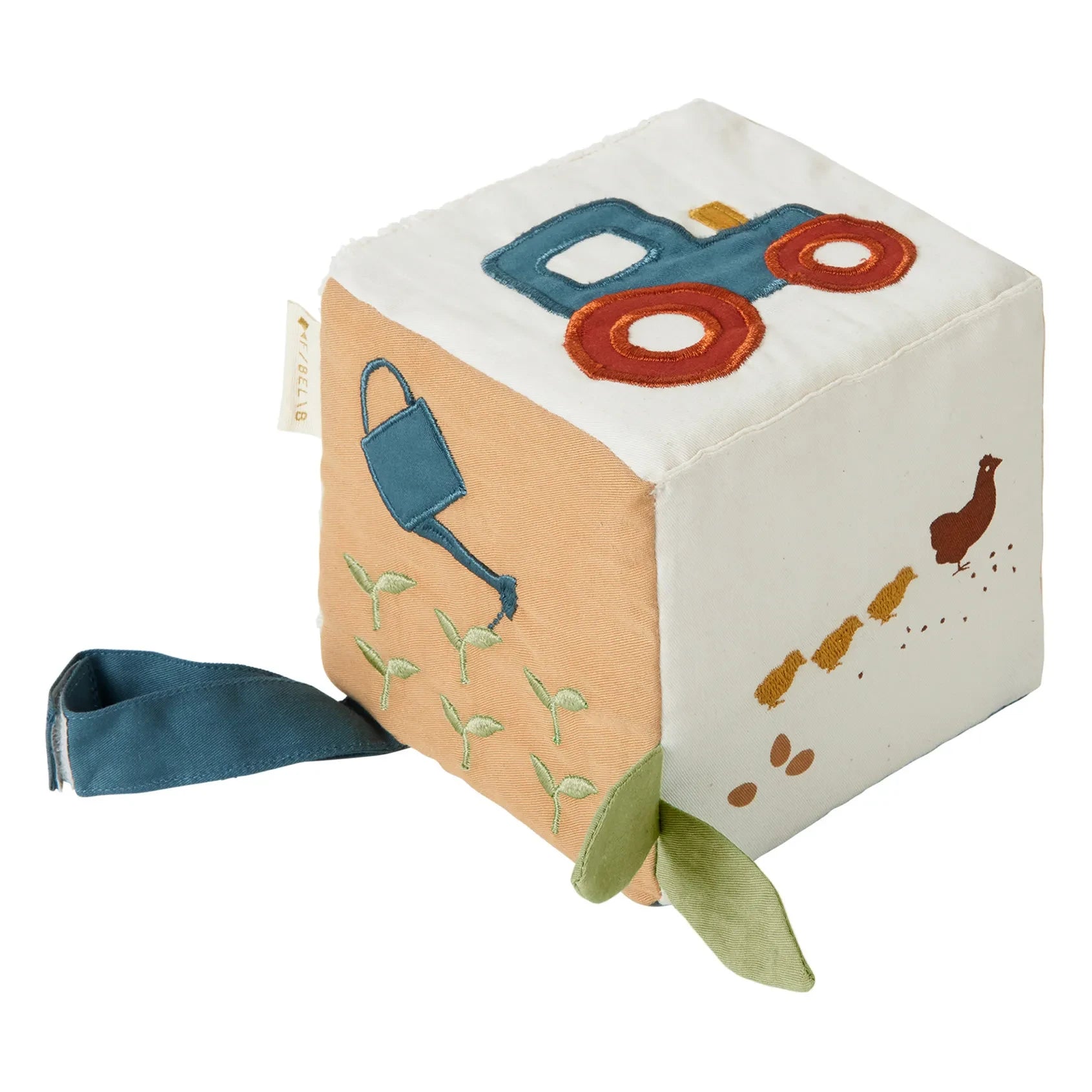 Fabelab - Cubo de actividades sensoriales - Pequeña granja