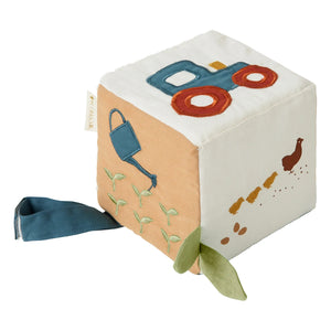 Fabelab - Cubo de actividades sensoriales - Pequeña granja