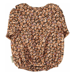 Piupiuchick - Mono Claudine con Estampado Floral | Negro