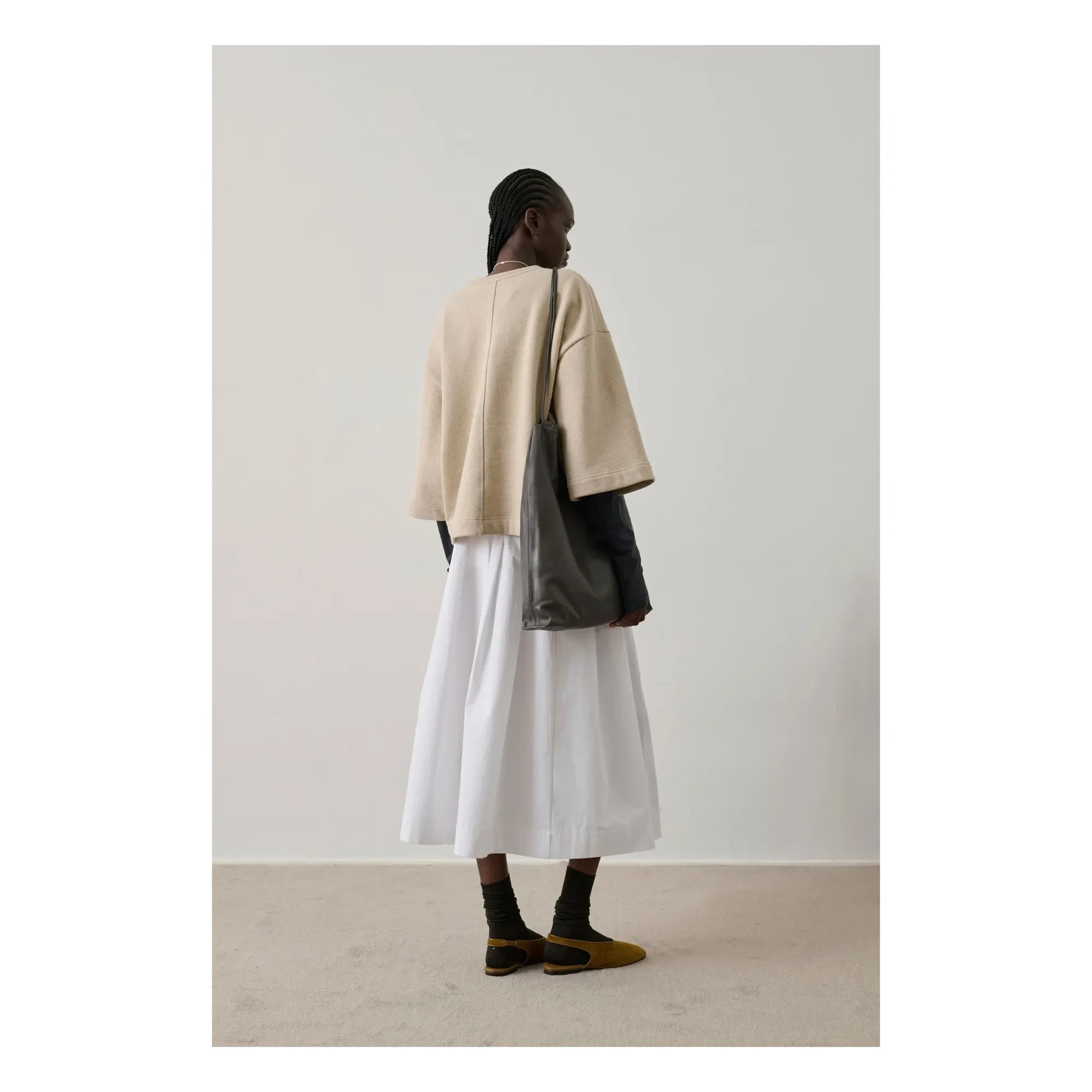 Soeur - Sudadera Iksan | Beige jaspeado