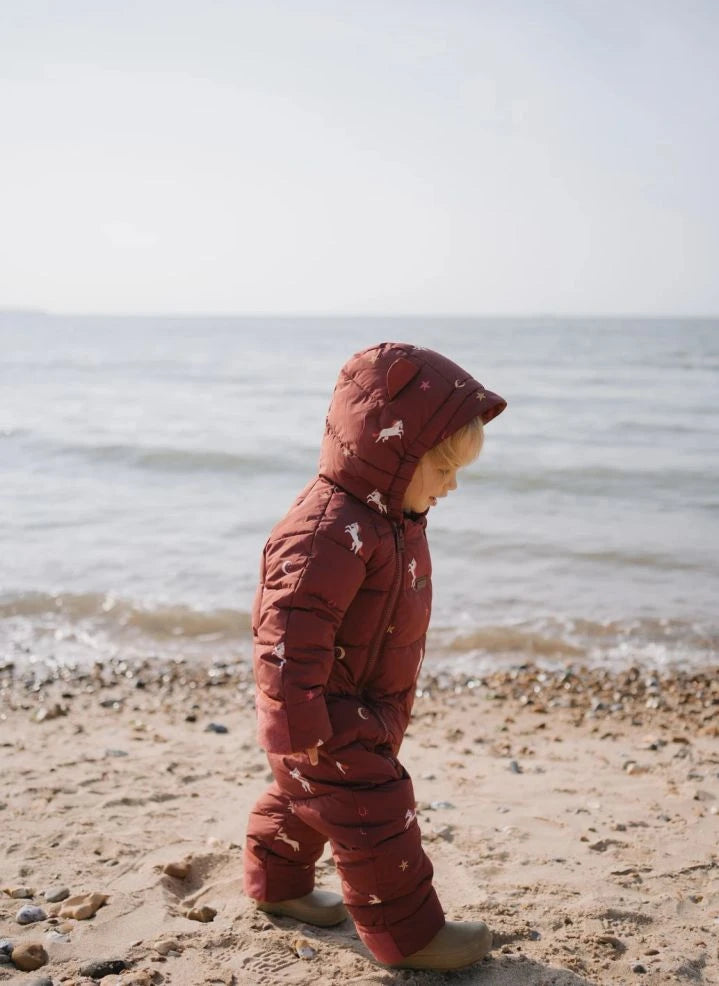 Töastie - Chaqueta de montaigne impermeable hecha de fibras recicladas | Terracota