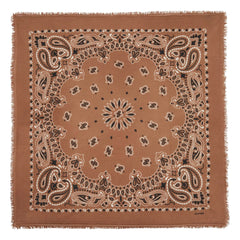 Kujten - Bandana Hachiko Bico Cachemira | Caramelo