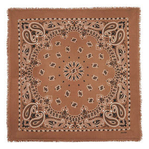 Kujten - Bandana Hachiko Bico Cachemira | Caramelo