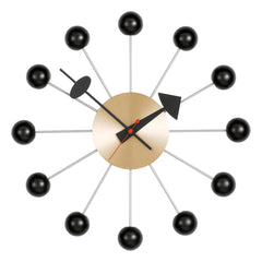 Vitra - Relojes de pared - Ball Clock George Nelson, 1948-1960 | Negro