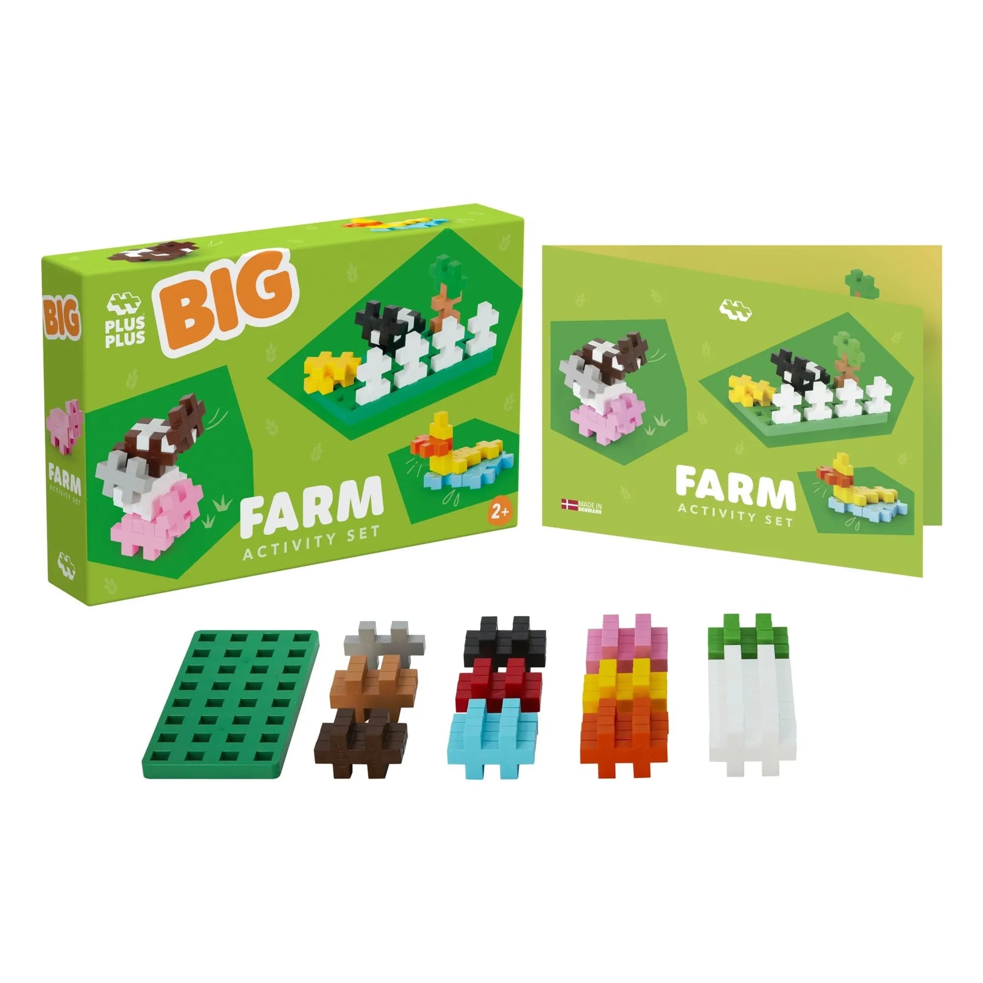 Plus-Plus - Set de actividades de granja - 40 piezas
