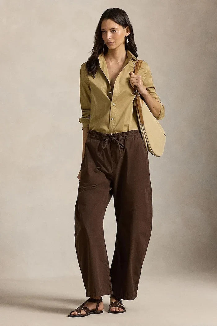 Camisa de algodón Polo Ralph Lauren para mujer