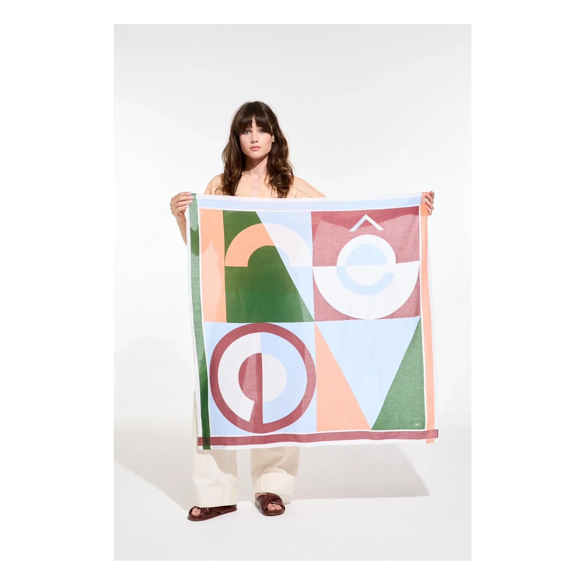 Mapoésie - Pañuelo Rêve Coton | Coral