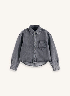 Scotch & Soda - Denim gömlek ceket | Gri