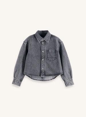 Scotch & Soda - Denim gömlek ceket | Gri