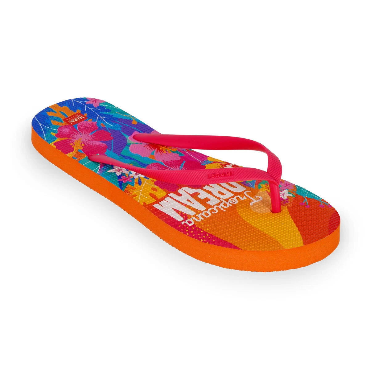 Legami - Talla 40/41 Chanclas Slim Tropicana Dream