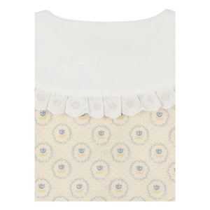 Konges Sløjd - Blusa de algodón orgánico | Crudo